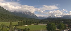 Archiv Foto Webcam Krün: Tourist-Information 17:00