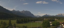 Archiv Foto Webcam Krün: Tourist-Information 07:00