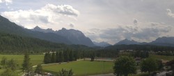 Archiv Foto Webcam Krün: Tourist-Information 13:00