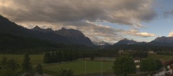 Archiv Foto Webcam Krün: Tourist-Information 06:00