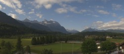 Archiv Foto Webcam Krün: Tourist-Information 07:00