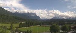 Archiv Foto Webcam Krün: Tourist-Information 15:00