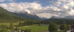 Archiv Foto Webcam Krün: Tourist-Information 17:00
