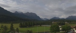 Archiv Foto Webcam Krün: Tourist-Information 07:00