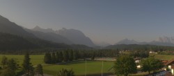 Archiv Foto Webcam Krün: Tourist-Information 07:00