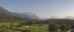 Archiv Foto Webcam Krün: Tourist-Information 17:00