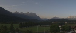 Archiv Foto Webcam Krün: Tourist-Information 06:00