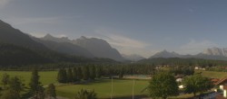 Archiv Foto Webcam Krün: Tourist-Information 07:00