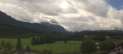 Archiv Foto Webcam Krün: Tourist-Information 09:00