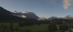 Archiv Foto Webcam Krün: Tourist-Information 07:00