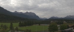 Archiv Foto Webcam Krün: Tourist-Information 09:00