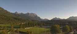 Archived image Webcam Tourist Information Krün 17:00