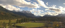 Archiv Foto Webcam Krün: Tourist-Information 15:00