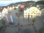 Archived image Webcam View over Dietfurt market square 07:00