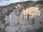 Archived image Webcam View over Dietfurt market square 11:00