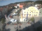 Archived image Webcam View over Dietfurt market square 11:00