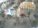 Archived image Webcam View over Dietfurt market square 15:00