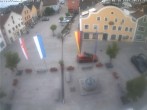 Archived image Webcam View over Dietfurt market square 19:00