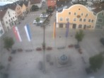 Archived image Webcam View over Dietfurt market square 07:00