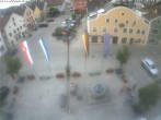 Archived image Webcam View over Dietfurt market square 15:00