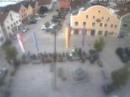 Archived image Webcam View over Dietfurt market square 11:00