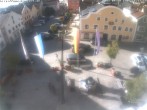 Archived image Webcam View over Dietfurt market square 15:00