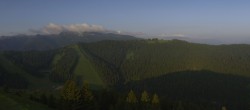 Archived image Webcam Panoramic view Alpe Cimbra - Folgaria 05:00
