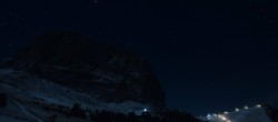 Archiv Foto Webcam Gipfel Langkofel, Berghotel Piz Seteur 03:00