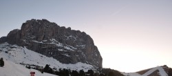 Archiv Foto Webcam Gipfel Langkofel, Berghotel Piz Seteur 19:00