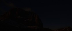 Archiv Foto Webcam Gipfel Langkofel, Berghotel Piz Seteur 23:00