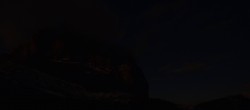 Archiv Foto Webcam Gipfel Langkofel, Berghotel Piz Seteur 01:00