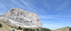 Archiv Foto Webcam Gipfel Langkofel, Berghotel Piz Seteur 09:00