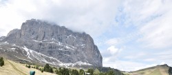 Archiv Foto Webcam Gipfel Langkofel, Berghotel Piz Seteur 11:00