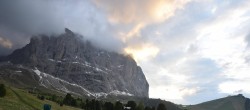 Archiv Foto Webcam Gipfel Langkofel, Berghotel Piz Seteur 19:00