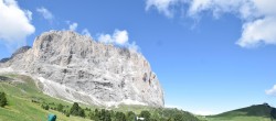 Archiv Foto Webcam Gipfel Langkofel, Berghotel Piz Seteur 09:00
