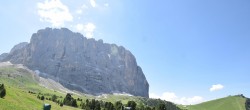Archiv Foto Webcam Gipfel Langkofel, Berghotel Piz Seteur 14:00