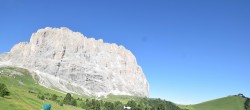 Archiv Foto Webcam Gipfel Langkofel, Berghotel Piz Seteur 07:00