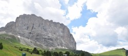 Archiv Foto Webcam Gipfel Langkofel, Berghotel Piz Seteur 13:00
