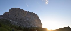 Archiv Foto Webcam Gipfel Langkofel, Berghotel Piz Seteur 19:00