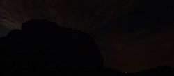 Archiv Foto Webcam Gipfel Langkofel, Berghotel Piz Seteur 23:00