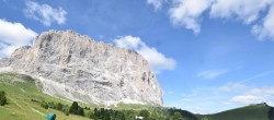 Archiv Foto Webcam Gipfel Langkofel, Berghotel Piz Seteur 09:00