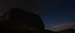 Archiv Foto Webcam Gipfel Langkofel, Berghotel Piz Seteur 23:00