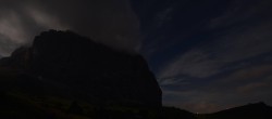 Archiv Foto Webcam Gipfel Langkofel, Berghotel Piz Seteur 01:00