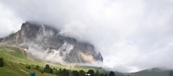 Archiv Foto Webcam Gipfel Langkofel, Berghotel Piz Seteur 07:00