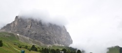 Archiv Foto Webcam Gipfel Langkofel, Berghotel Piz Seteur 09:00