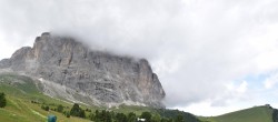 Archiv Foto Webcam Gipfel Langkofel, Berghotel Piz Seteur 13:00