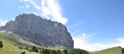 Archiv Foto Webcam Gipfel Langkofel, Berghotel Piz Seteur 13:00
