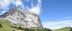 Archiv Foto Webcam Gipfel Langkofel, Berghotel Piz Seteur 09:00