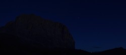 Archiv Foto Webcam Gipfel Langkofel, Berghotel Piz Seteur 03:00