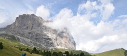 Archiv Foto Webcam Gipfel Langkofel, Berghotel Piz Seteur 09:00